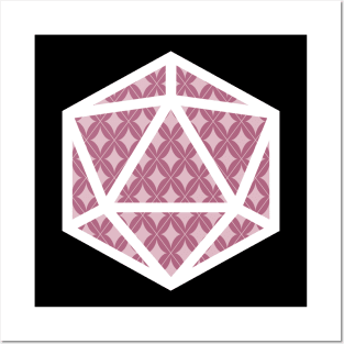 D20 Decal Badge - Resting in Town Posters and Art